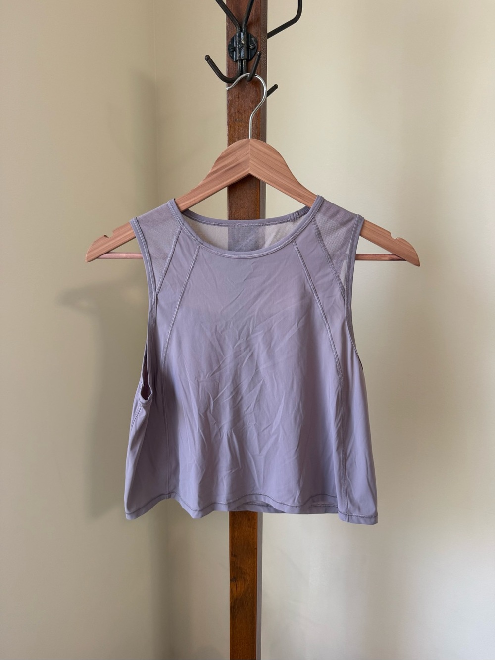lululemon athletica Lavender Sleeveless Crop Tank